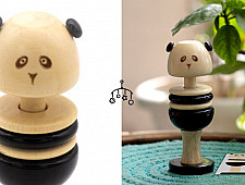 Handmade Wooden Takatak Pandu  