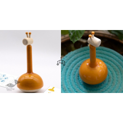 Handmade Wooden Toy - Ghumakkad Jaggu 