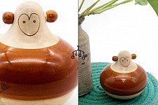 Handmade Wooden Toy - Ghumkkad Babloo 