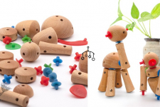 Handmade Wooden Toy - Gola Kadi