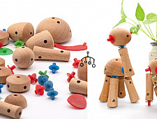 Handmade Wooden Toy - Gola Kadi