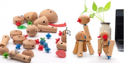 Handmade Wooden Toy - Gola Kadi