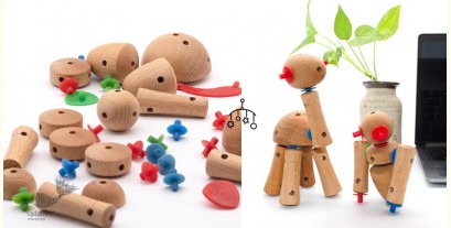 Handmade Wooden Toy - Gola Kadi