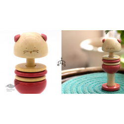 Handmade Wooden Toy - Takatak Billoo