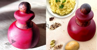 Wooden Kitchenware - Garbi (Multipurpose - Masher/Khakhra Presser)