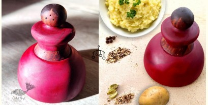 Wooden Kitchenware - Garbi (Multipurpose - Masher/Khakhra Presser)