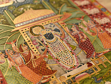 Pichwai Paintings of Nathdwara | Shrinath ji  (23.5" x 17.5")
