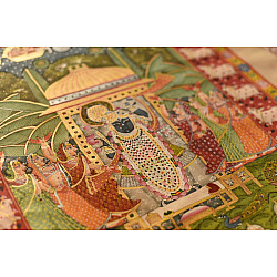 Pichwai Paintings of Nathdwara | Shrinath ji  (23.5" x 17.5")