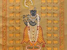 Pichwai Paintings of Nathdwara | Gopashtami  (26.5" x 17.5")