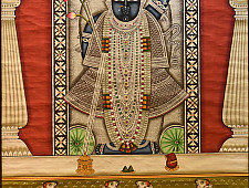 Pichwai Paintings of Nathdwara | Shyamda ji  (40" x 30")