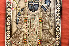 Pichwai Paintings of Nathdwara | Shyamda ji  (40" x 30")
