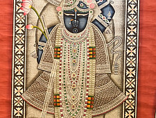 Pichwai Paintings of Nathdwara | Shyamda ji  (40" x 30")