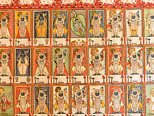 Pichwai Paintings of Nathdwara | Swarup of Shrinath ji  (23.5" x 35")