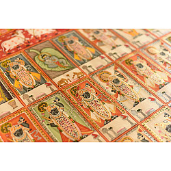 Pichwai Paintings of Nathdwara | Swarup of Shrinath ji  (23.5" x 35")