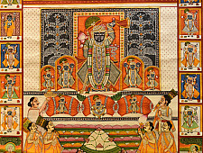 Pichwai Paintings | Annakut Darshan Painting (36" x 24") 7