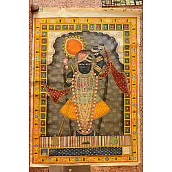 Pichwai Paintings of Nathdwara | Shrinathji  (41" x 29")