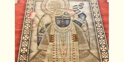 Pichwai Paintings of Nathdwara | Shyamda ji  (40" x 30")