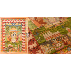 Pichwai Paintings of Nathdwara | Shrinath ji  (23.5" x 17.5")