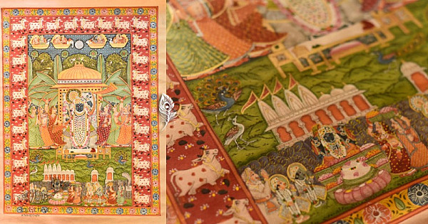 online Traditional Pichwai Paintings of Nathdwara Shrinath ji