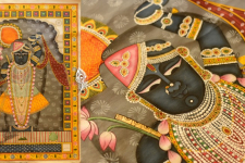 Pichwai Paintings of Nathdwara | Shrinathji  (41" x 29")