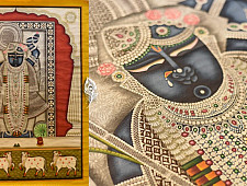 Pichwai Paintings of Nathdwara | Shyamda ji  (40" x 30")