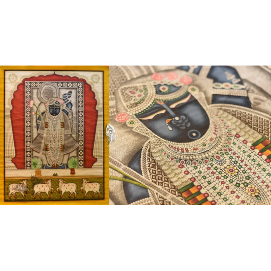 shop Pichwai Paintings of Nathdwara - Shrinath ji  