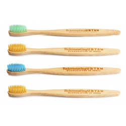 Ubtan ☘ Bamboo Tooth Brush ☘ 18 { Pack of 4 }