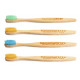 Ubtan ☘ Bamboo Tooth Brush ☘ 18 { Pack of 4 }