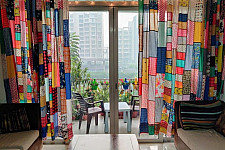 Zero Waste ✯ Door Patched Curtains (Set of Two)
