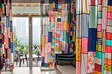 Zero Waste ✯ Door Patched Curtains (Set of Two)