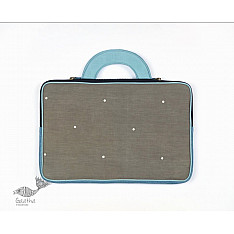 Zero Waste | Polka dot laptop sleeve