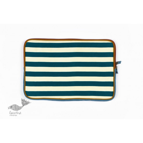 shop Striped Laptop Sleeve - Upcycled-fabric