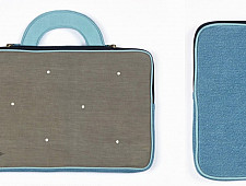 Zero Waste | Polka dot laptop sleeve
