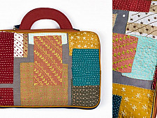 Zero Waste | Sashiko Laptop Sleeve