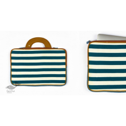 Zero Waste | Striped Laptop Sleeve