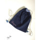 shop Denim Drawstring Backpack