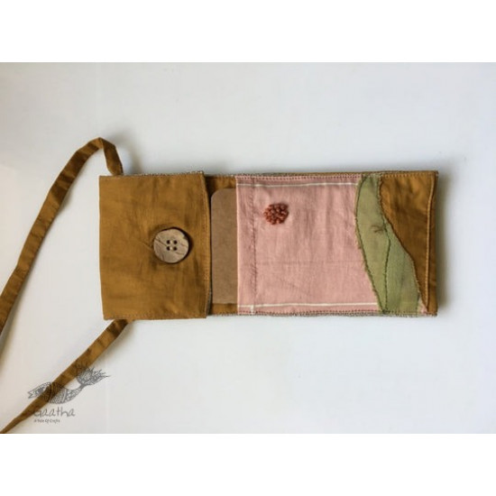 shop Upcycled Hand Embroidered Phone Sling