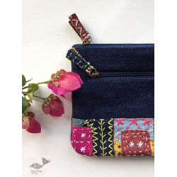 Zero Waste ~ Sashiko Stationery Pouch