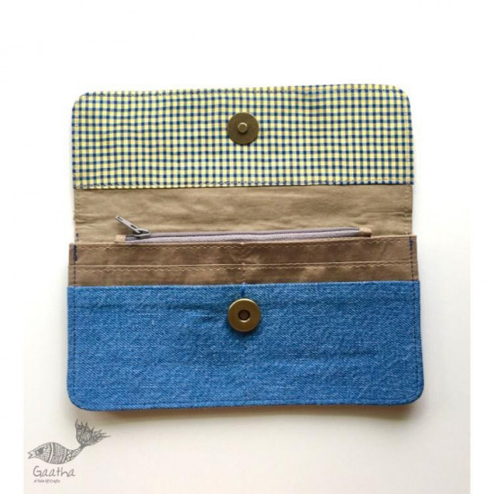 shop Sashiko Denim Wallet