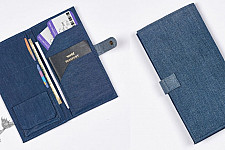 Zero Waste ~ Denim Itinerary Wallet