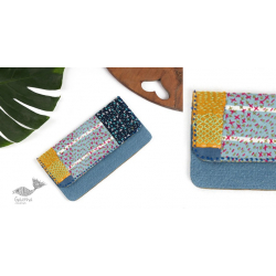 Zero Waste ~ Sashiko Denim Wallet - 2