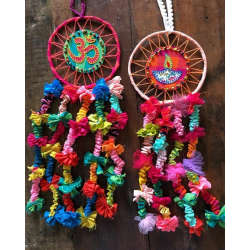 Zero Waste Hangings ~ Floral Dreamcatcher