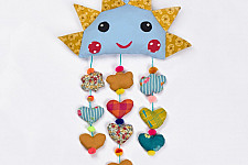 Zero Waste ✯ Applique Sun Dangler