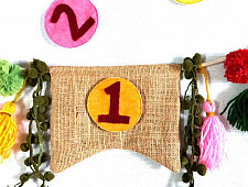 Zero Waste Hangings ~ Birthday Decor