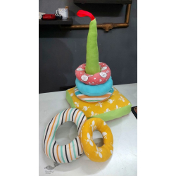 Zero Waste ✯ Upcycled Donut Stacker Toy