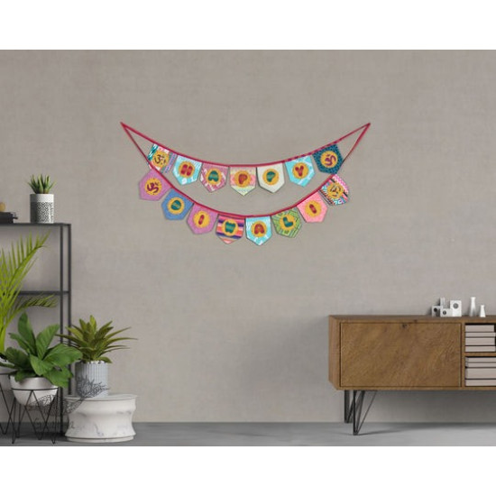 shop Happy Diwali Bunting / Fabric Toran