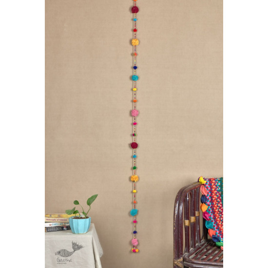 shop Beaded Pom Pom Hanging String