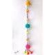 shop Beaded Pom Pom Hanging String