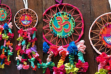 Zero Waste Hangings ~ Floral Dreamcatcher