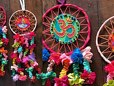 Zero Waste Hangings ~ Floral Dreamcatcher